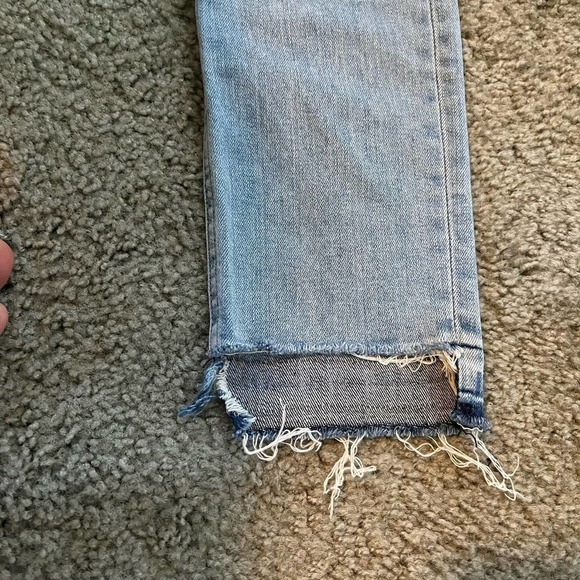 Rag & Bone Capri Wiley step hem skinny jeans size 26 - Picture 8 of 11